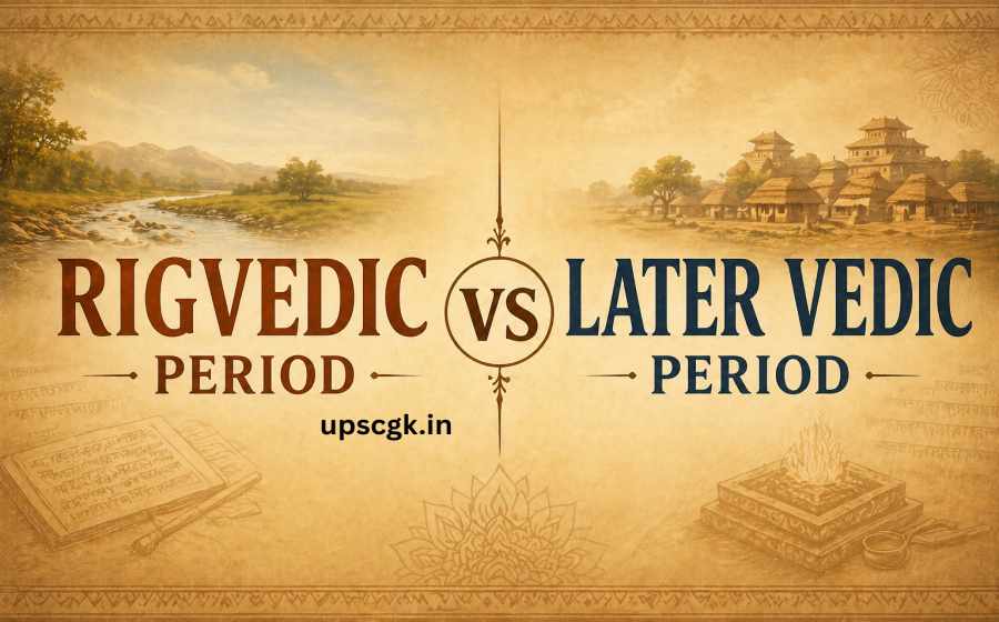 Rigvedic vs Later Vedic Period - Key Differences in Society, Economy, Religion and Politics