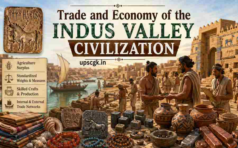 Trade and Economy of the Indus Valley Civilization - Internal & External Trade Systems