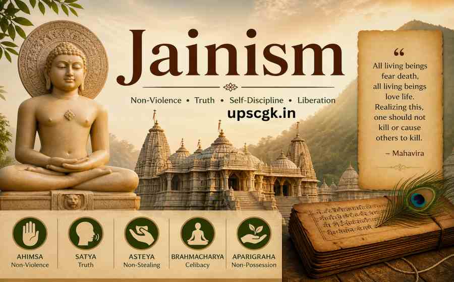 Jainism - Life of Mahavira, Core Teachings and Historical Spread in India