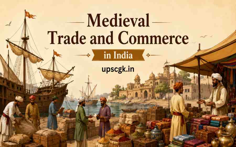 Medieval Trade and Commerce in India - Internal Markets, Foreign Trade and Economic Growth