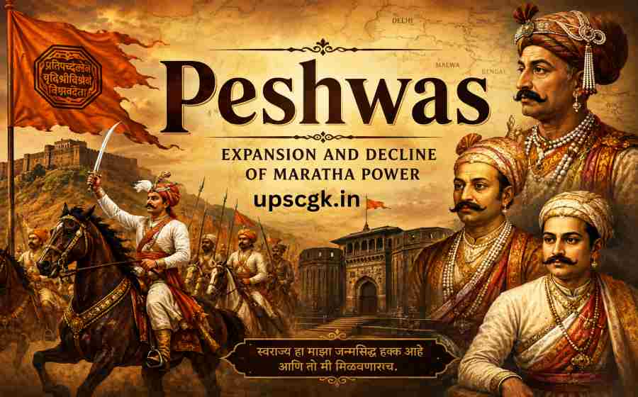 Peshwas - Rise, Expansion and Decline of Maratha Power