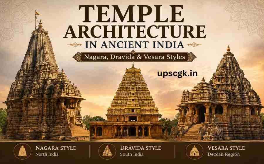 Temple Architecture in Ancient India - Exploring Nagara, Dravida & Vesara Styles