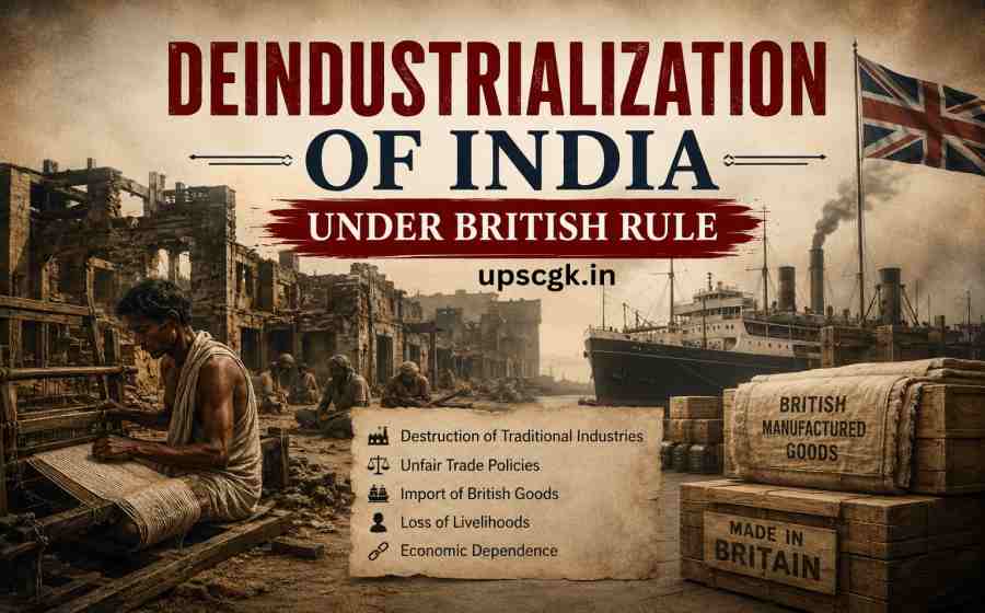 Deindustrialization of India under British Rule - How Colonial Policies Destroyed India’s Traditional Industries