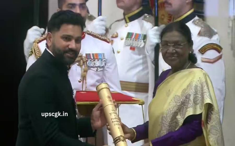 Rohit Sharma Honoured with Padma Shri Award for Outstanding Contribution to Indian Cricket