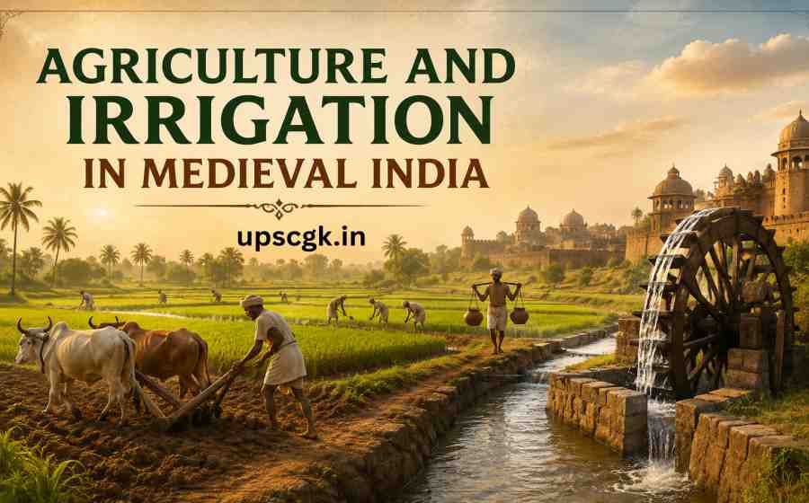 Agriculture and Irrigation in Medieval India - Farming Practices, Water Management and Rural Economy