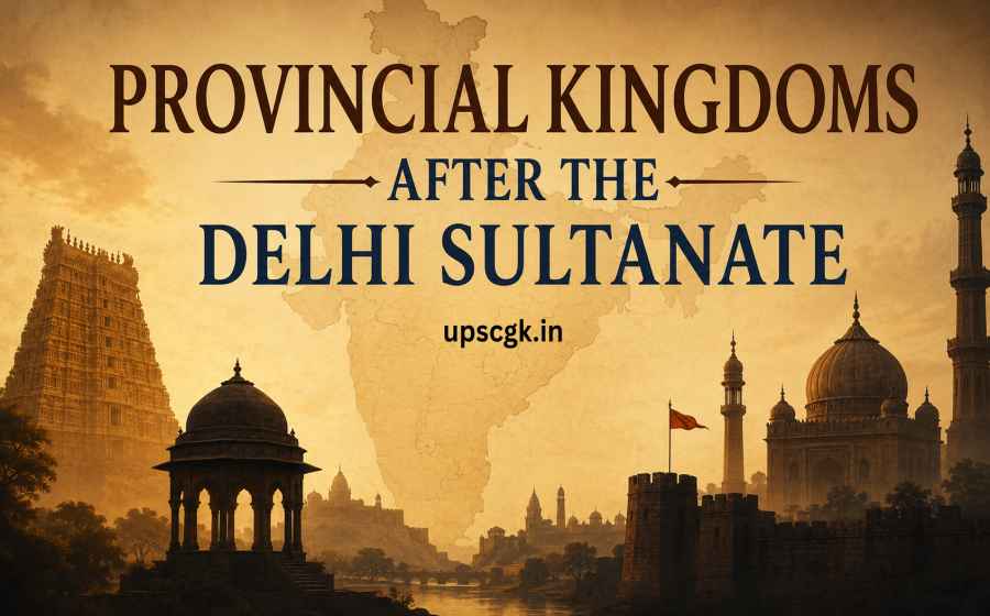 Provincial Kingdoms After the Delhi Sultanate - Rise of Powerful Regional States in Medieval India