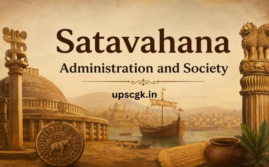 Satavahana Administration and Society - Governance, Economy, Social Structure and Cultural Legacy