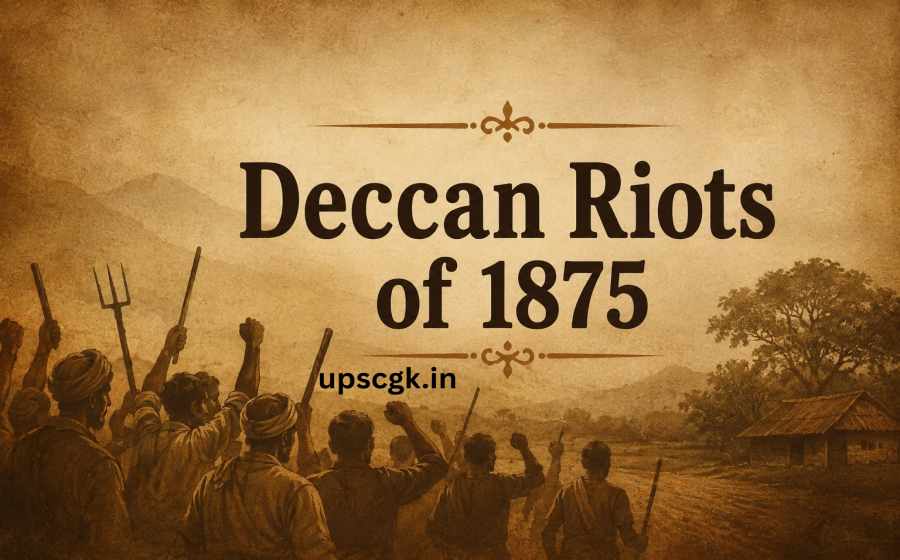 Deccan Riots of 1875 - Causes, Course, Impact and Significance in Indian Agrarian History