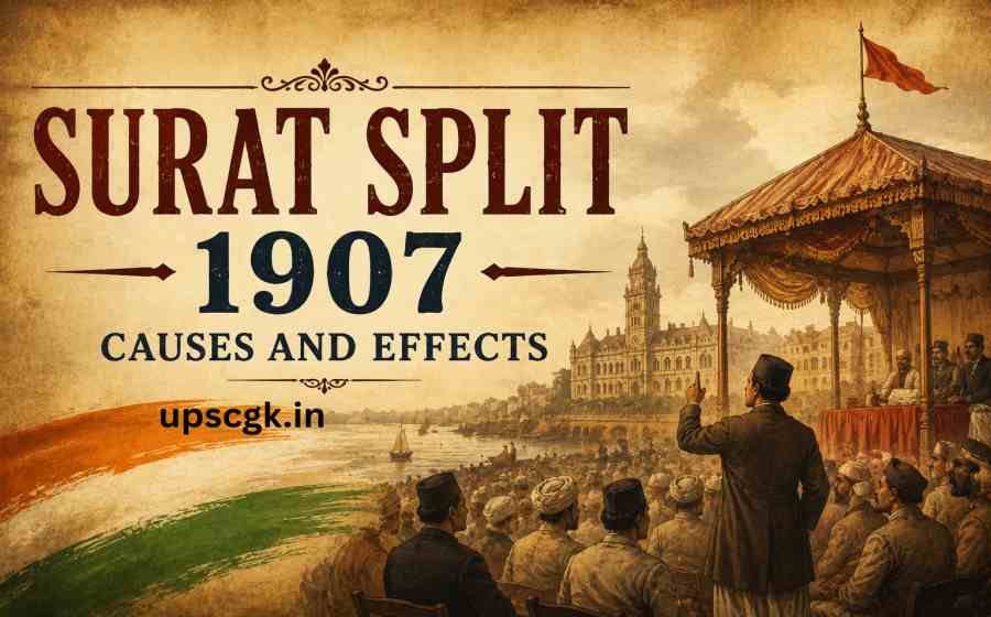 Surat Split 1907 - Causes, Extremists vs Moderates and Its Impact on India’s Freedom Struggle
